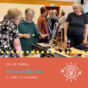 Verkstedvandring der deltakerne deler sitt arbeid
